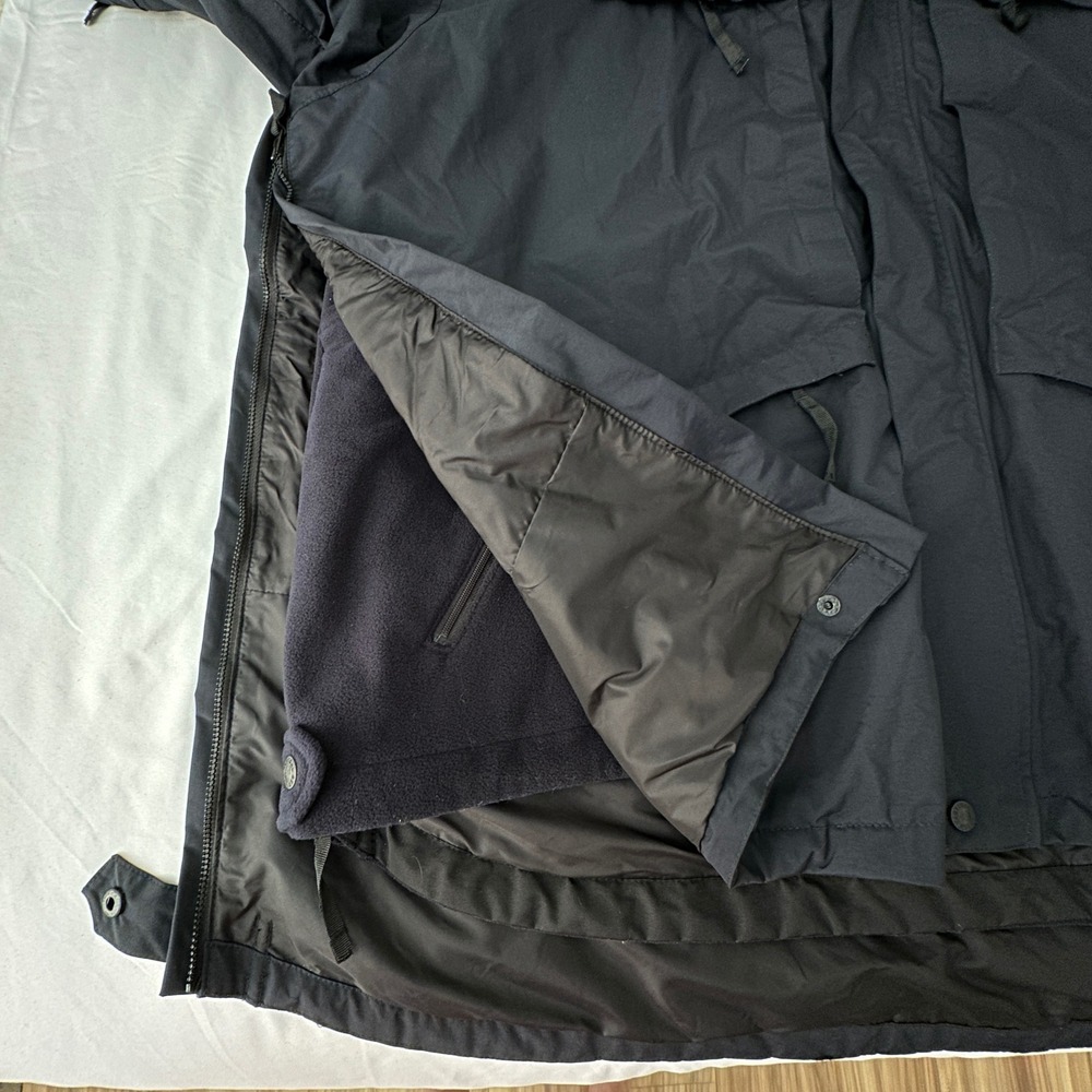 5.11 Tactical Mens Jacket 2XL 3 in 1 Parka 48001 Navy Weatherproof Heavy Duty - Picture 9 of 15